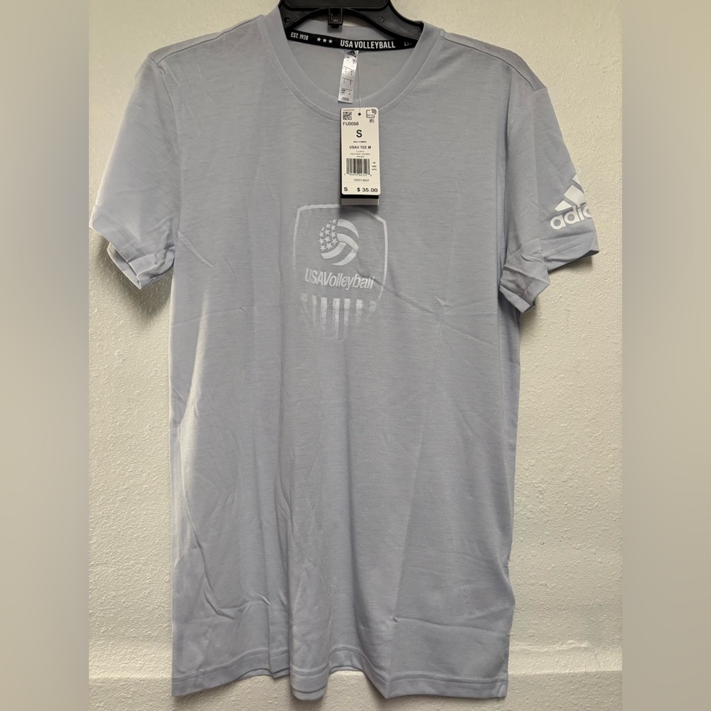 adidas Men USA VOLLEYBALL T SHIRT #104